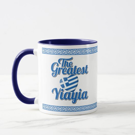 Meilleur Mug Yiayia (Gauche)