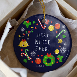 Meilleur neveu ou nièce Noël Ornement