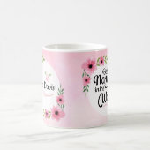 Meilleur Nonna dans la tasse de fleur du monde (Centre)