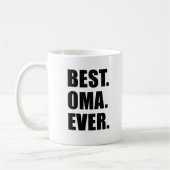Meilleur Oma Jamais Mug (Gauche)