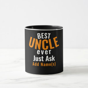 Meilleur Oncle Jamais. Personnaliser Mug