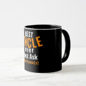 Meilleur Oncle Jamais. Personnaliser Mug (Devant droit)