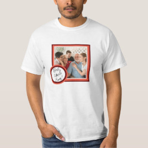 Meilleur Oncle T-shirt Cadeau Photo Personnalisé
