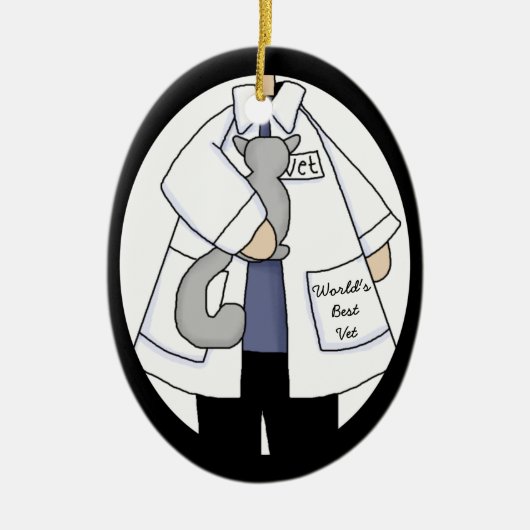 Meilleur ornement vétérinaire (Devant)