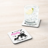 Meilleur Ours Mama avec deux Dessous de verre Bear (Côté Droit)
