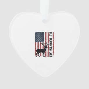 Meilleur Pap à Bucker Ever Drapeau de Cerf Vintage