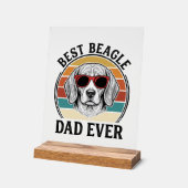 Meilleur Papa Beagle de Tous les Temps Design de C (Angle)