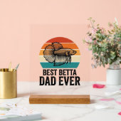 Meilleur Papa Betta Ever Création de Poisson Vinta (Mariage)