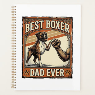 Meilleur Papa Boxer de Toujours Vintage Papa Chien