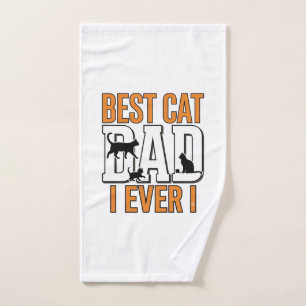 Meilleur Papa Chat du Monde Design de Chemise Vint