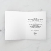 Meilleur Papa Chien de Tous les Temps Carte de Fêt (Intérieur)