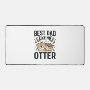 Meilleur Papa Comme Aucune Loutre Mignonne Loutre