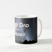 Meilleur papa dans la Mug Galaxy (Devant droit)