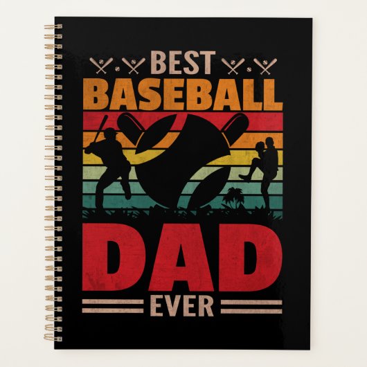 Meilleur papa de baseball (Devant)