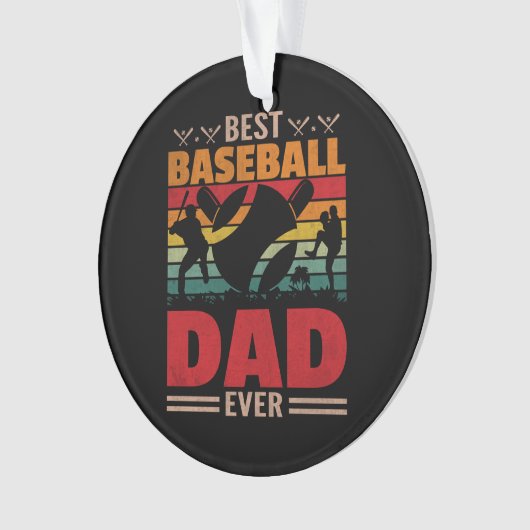 Meilleur papa de baseball (devant)