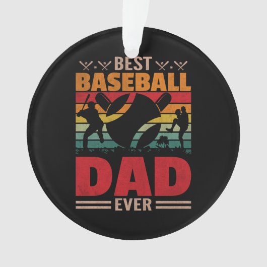 Meilleur papa de baseball (devant)