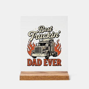 Meilleur Papa de Camionneur Ever Chemise Vintage C