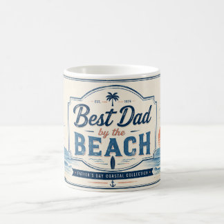 Meilleur Papa de la Plage Mug de la Fête des Pères