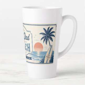 Meilleur Papa de la Plage Mug pour la Fête des Pèr