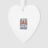 Meilleur papa de l'univers conception vectorielle (devant)