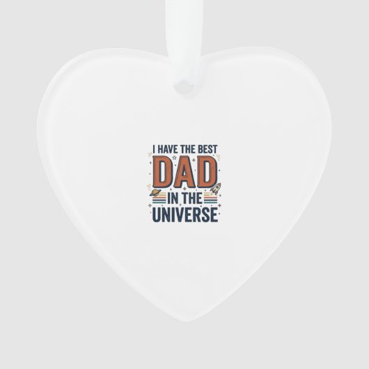 Meilleur papa de l'univers conception vectorielle (devant)