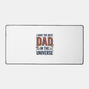Meilleur papa de l'univers conception vectorielle