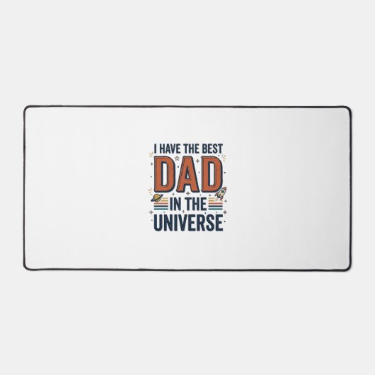 Meilleur papa de l'univers conception vectorielle (Recto)