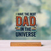 Meilleur papa de l'univers conception vectorielle (Neutre)