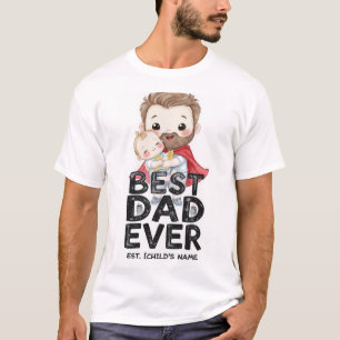 Meilleur Papa de Tous les Temps T-Shirt - Cadeau P