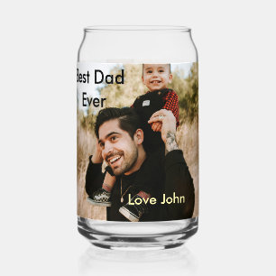 Meilleur papa du monde cadeau photo nom simple pou