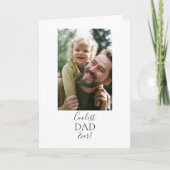 Meilleur papa du monde ! Carte (Devant)