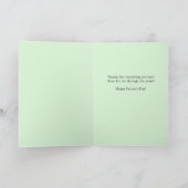 Meilleur Papa du Monde Carte d'inspiration amusant (Intérieur)