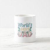 Meilleur Papa du Monde - Mug Classique 11 oz (Centre)