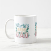 Meilleur Papa du Monde - Mug Classique 11 oz (Gauche)