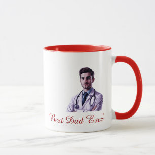 Meilleur Papa du Monde Mug Photo Personnalisé
