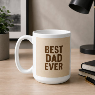 Meilleur Papa du Monde ☕ Tasse Significative pou