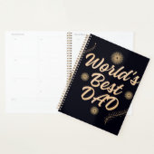 Meilleur Papa du Monde Typographie Simple Pères (Devant avec enveloppe)