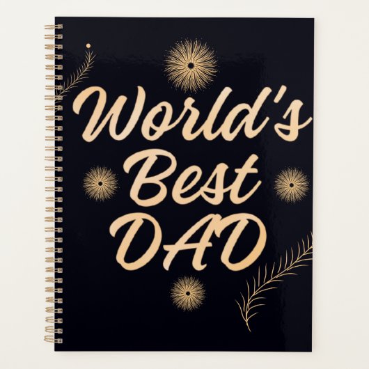 Meilleur Papa du Monde Typographie Simple Pères (Devant)