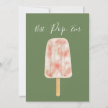Meilleur Papa Ever Carte drôle de popsicle pour la