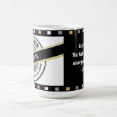 Meilleur Papa Ever Tasse Personnalisée de la Fête (Centre)