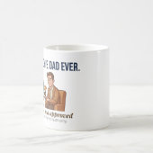 Meilleur Papa Frenchie Ever Mug de Récompense Drôl (Centre)
