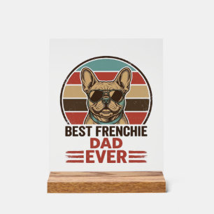 Meilleur Papa Frenchie Ever Vintage Bulldog Shirt_