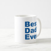 Meilleur Papa Jamais Café Mug (Devant droit)