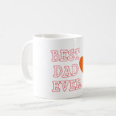 MEILLEUR PAPA JAMAIS Café Mug (Devant gauche)