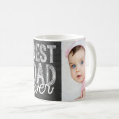 Meilleur papa Jamais Chalk Mug (Devant droit)