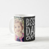 Meilleur papa Jamais Chalk Mug (Devant gauche)