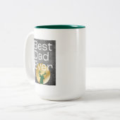 Meilleur Papa Jamais Chasse À La Mug Café (Devant gauche)