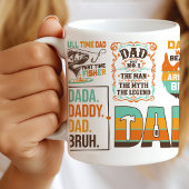 Meilleur papa jamais Fête des pères Mug classique,