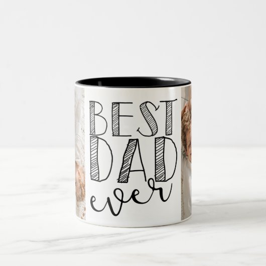 Meilleur papa jamais Mug (Centre)