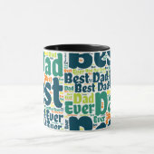 Meilleur papa jamais Mug (Centre)